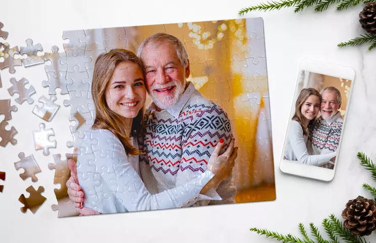 Puzzle personnalisé en carton